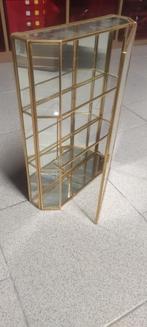 Vitrinekast / juwelen kast glas goud, Ophalen, Minder dan 50 cm, Minder dan 25 cm, Minder dan 100 cm