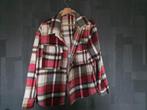 Geruiten hemd jas large rood, Ophalen of Verzenden, Zo goed als nieuw, Rood