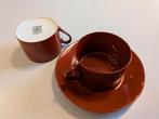 9 koffietassen en ondertassen, Huis en Inrichting, Keuken | Servies, Ophalen, Zo goed als nieuw