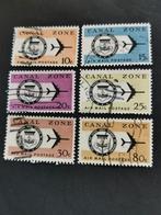Panama Canal Zone 1965 - luchtpost, vliegtuig, wapenschild, Postzegels en Munten, Ophalen of Verzenden, Gestempeld, Midden-Amerika