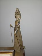 Vintage Aziatische stokpop - Wayang puppet, Ophalen of Verzenden