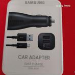 Autoadapter Samsung - Snel opladen - Dubbele poort - Nieuw e, Ophalen, Nieuw, Snoer of kabel, Overige merken