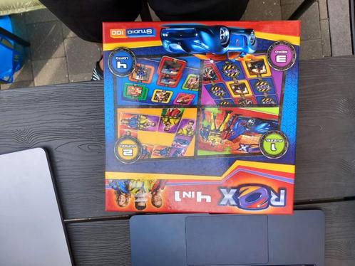 Rox 4 in 1 Speldoos - Studio 100, Hobby en Vrije tijd, Gezelschapsspellen | Bordspellen, Zo goed als nieuw, Ophalen