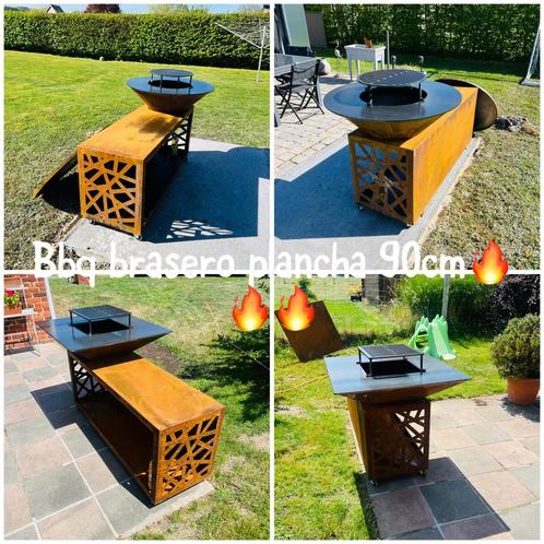 Bbq brasero plancha, Tuin en Terras, Zwembad-toebehoren, Zo goed als nieuw, Ophalen