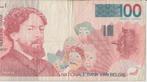 3 Bankbiljetten België 100 Frank-James Ensor-Strandtafereel, Postzegels en Munten, Setje, Ophalen of Verzenden