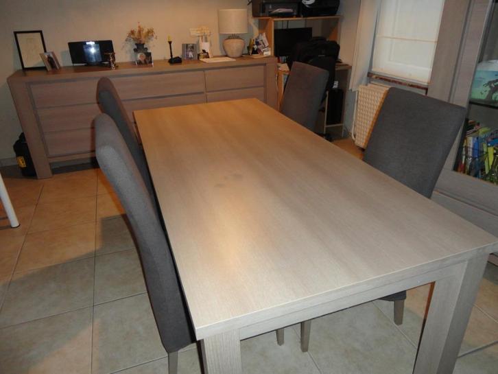 chaises de table, Maison & Meubles, Tables | Tables à manger, Comme neuf, 50 à 100 cm, 200 cm ou plus, Cinq personnes ou plus