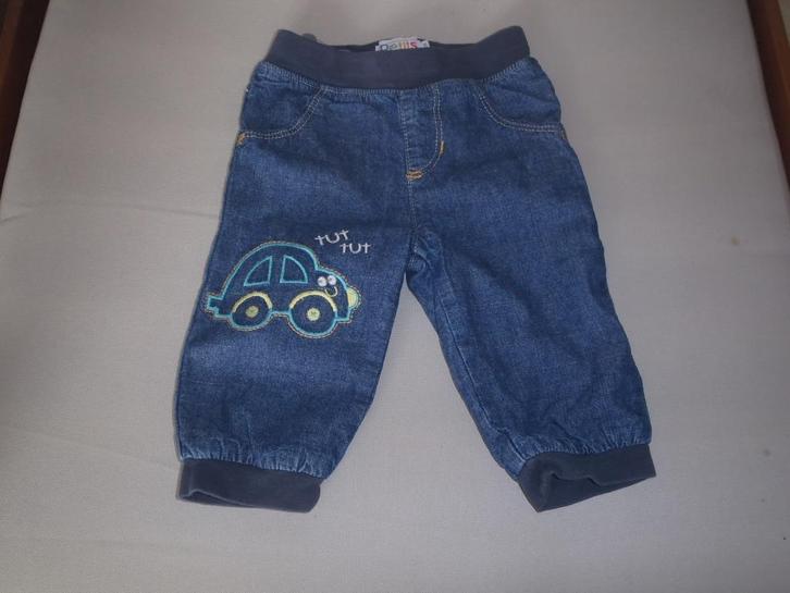 jeans maat 68, Kinderen en Baby's, Babykleding | Maat 68, Zo goed als nieuw, Jongetje, Broekje, Ophalen of Verzenden