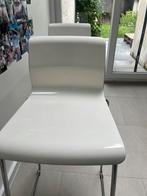 Barkrukken ikea glenn, Huis en Inrichting, Barkrukken, 2 krukken, Ophalen, Zo goed als nieuw, Kunststof