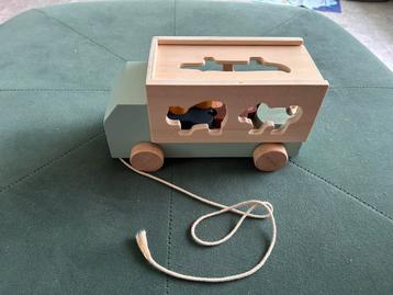 Houten dierentruck, Trixie beschikbaar voor biedingen