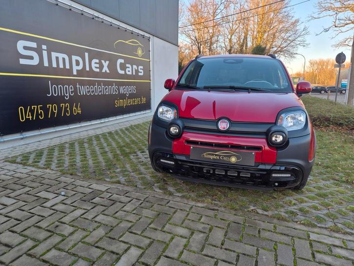 FIAT PANDA CROSS 1.0 HYBRID IN SHOWROOMSTAAT, Auto's, Fiat, Bedrijf, Te koop, Panda, ABS, Airbags, Airconditioning, Android Auto