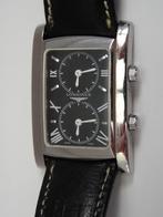 Zeldzame Longines Dolcevita dubbele tijdzone, Handtassen en Accessoires, Horloges | Heren, Staal, Polshorloge, Ophalen of Verzenden
