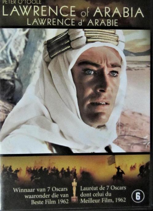 DVD HISTORISCH/OORLOG- LAWRENCE OF ARABIA (PETER O'TOOLE), Cd's en Dvd's, Dvd's | Actie, Zo goed als nieuw, Oorlog, Alle leeftijden