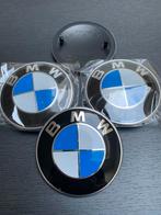 BMW Embleem 2X Motorkap 82mm kofferbak 82mm Blauw & WiT, Auto diversen, Tuning en Styling, Ophalen of Verzenden
