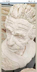 Buste d'Albert Einstein. Fabriqué à la main en taille réelle, Enlèvement