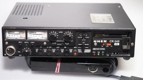 Uher cassette recorder CR 240AV, Audio, Tv en Foto, Bandrecorder, Bandrecorder, Ophalen of Verzenden