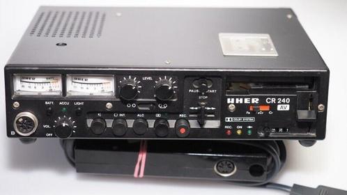 Uher cassette recorder CR 240AV, TV, Hi-fi & Vidéo, Enregistreurs audio, Magnétophone, Enlèvement ou Envoi