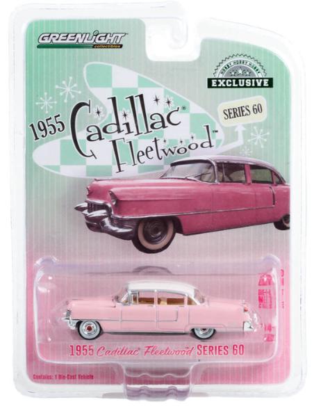 Series 60 - 1955 Cadillac Fleetwood Series 60 1:64, Hobby en Vrije tijd, Modelauto's | Overige schalen, Nieuw, Auto, Ophalen of Verzenden