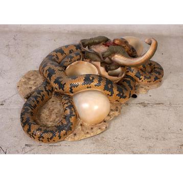 Pythons Dinner – Slang Breedte 123 cm beschikbaar voor biedingen
