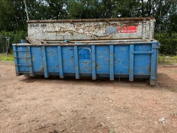 Puincontainer / Optrekcontainer – In goede staat beschikbaar voor biedingen