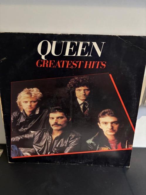LP - Queen - Greatest Hits, Cd's en Dvd's, Vinyl | Rock, Gebruikt, Poprock, 12 inch, Ophalen of Verzenden