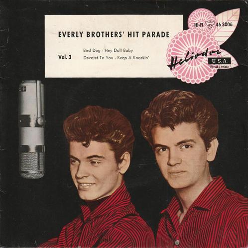 Everly Brothers - Hit Parade Vol. 3 - %, Cd's en Dvd's, Vinyl Singles, Zo goed als nieuw, EP, Pop, 7 inch, Verzenden