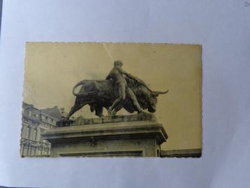 1 ancienne carte postale de Liège ( le Taureau), Enlèvement, Liège