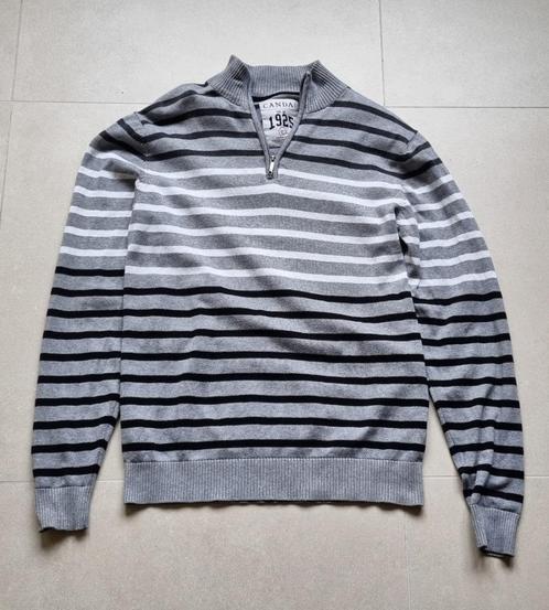 Pull Canda M grijs, Kleding | Heren, Truien en Vesten, Zo goed als nieuw, Maat 48/50 (M), Grijs, Ophalen of Verzenden