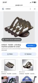 Inbindmachine unibind, Ophalen, Gebruikt