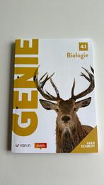 Genie Biologie 4.1 - leerschrift, Ophalen of Verzenden, Zo goed als nieuw, Nederlands