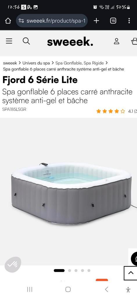 Jacuzzi, Tuin en Terras, Bubbelbaden en Hottubs, Gebruikt, Opblaasbaar, Filter, Pomp, Ophalen