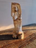 Abstracte houten vrouwenfiguur door Cor Dam, Antiek en Kunst, Ophalen of Verzenden