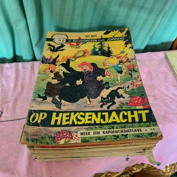 Doos met 64 verschillende strips beschikbaar voor biedingen