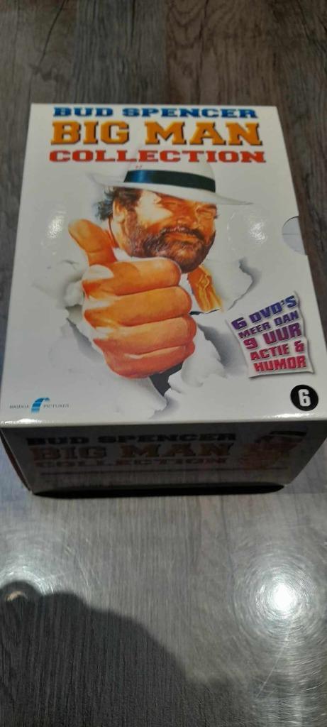 Dvd boxset * Big Man Collection * Bud Spencer., CD & DVD, DVD | Comédie, Comme neuf, Comédie d'action, Coffret, À partir de 12 ans