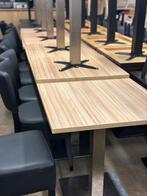 9x HORECA tafels 70x70cm, Ophalen of Verzenden, Zo goed als nieuw