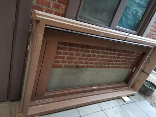 Raam-deurkader afzelia, Doe-het-zelf en Bouw, Raamkozijnen en Schuifdeuren, Nieuw, Ophalen