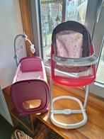 Poppenbed + eetstoel, Kinderen en Baby's, Speelgoed | Poppen, Ophalen, Zo goed als nieuw