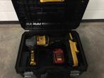 Dewalt accu slijpmachine, Doe-het-zelf en Bouw, Ophalen, Gebruikt, 1000 watt of meer, Haakse handslijpmachine