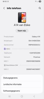 Ik heb een hele goede werkende Samsung galaxy A14, Computers en Software, Ophalen
