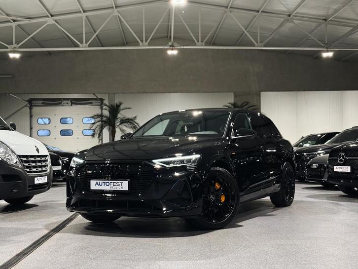 Audi E-Tron 50 Quattro S-Line ‘Black Edition’ - Garantie, Auto's, Audi, Bedrijf, Te koop, e-tron, ABS, Achteruitrijcamera, Adaptieve lichten
