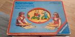Vintage houten noppenpuzzel Ravensburger in doos, Ophalen