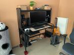 Zwarte bureau, Huis en Inrichting, Overige Huis en Inrichting, Ophalen, Zo goed als nieuw