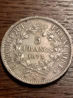Zilveren 5 franc, Frans 1873, Envoi