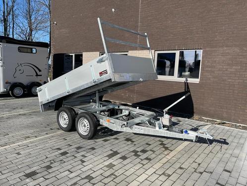 Remorque alu plateau fixe / benne basculante BW Trailers, Auto diversen, Aanhangers en Bagagewagens, Nieuw, Ophalen