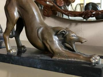 bronzen hond strekkende windhond, Enlèvement ou Envoi