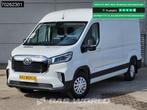 Maxus eDeliver 9 204PK L3H2 89KWH Snelladen 296 km WLPT Airc, Auto's, Bestelwagens en Lichte vracht, Stof, Euro 6, Maxus, Wit