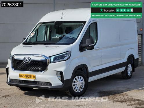 Maxus eDeliver 9 204PK L3H2 89KWH Snelladen 296 km WLPT Airc, Auto's, Bestelwagens en Lichte vracht, Bedrijf, Te koop, Achteruitrijcamera