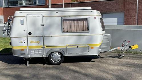 ERIBA CARAVAN TE HUUR / RIJBEWIJS B, Caravans en Kamperen, Caravans, Particulier, tot en met 2, 500 - 750 kg, Treinzit, Eriba