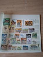 Postzegels zebrapaarden, Ophalen