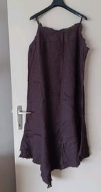Bruin linnen kleed Paprika maat 3, Kleding | Dames, Ophalen of Verzenden, Zo goed als nieuw, Bruin