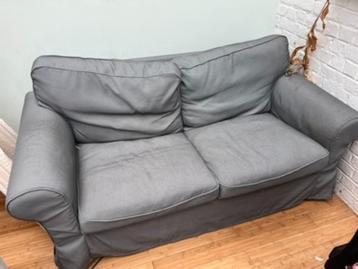 Ikea Ertop bank - 2 stoelen + voetsteun, Huis en Inrichting, Ophalen, Kunststof, Gebruikt, 150 tot 200 cm